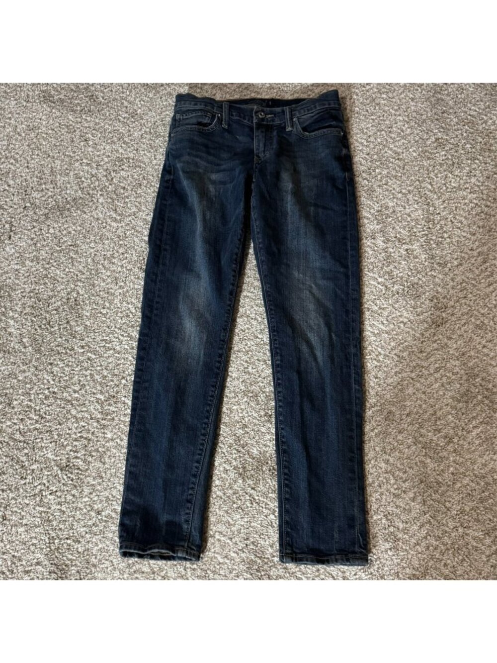 Lucky Brand Jeans Womens 00/24 Sienna Slim Boyfriend Dark Wash Stretch Denim